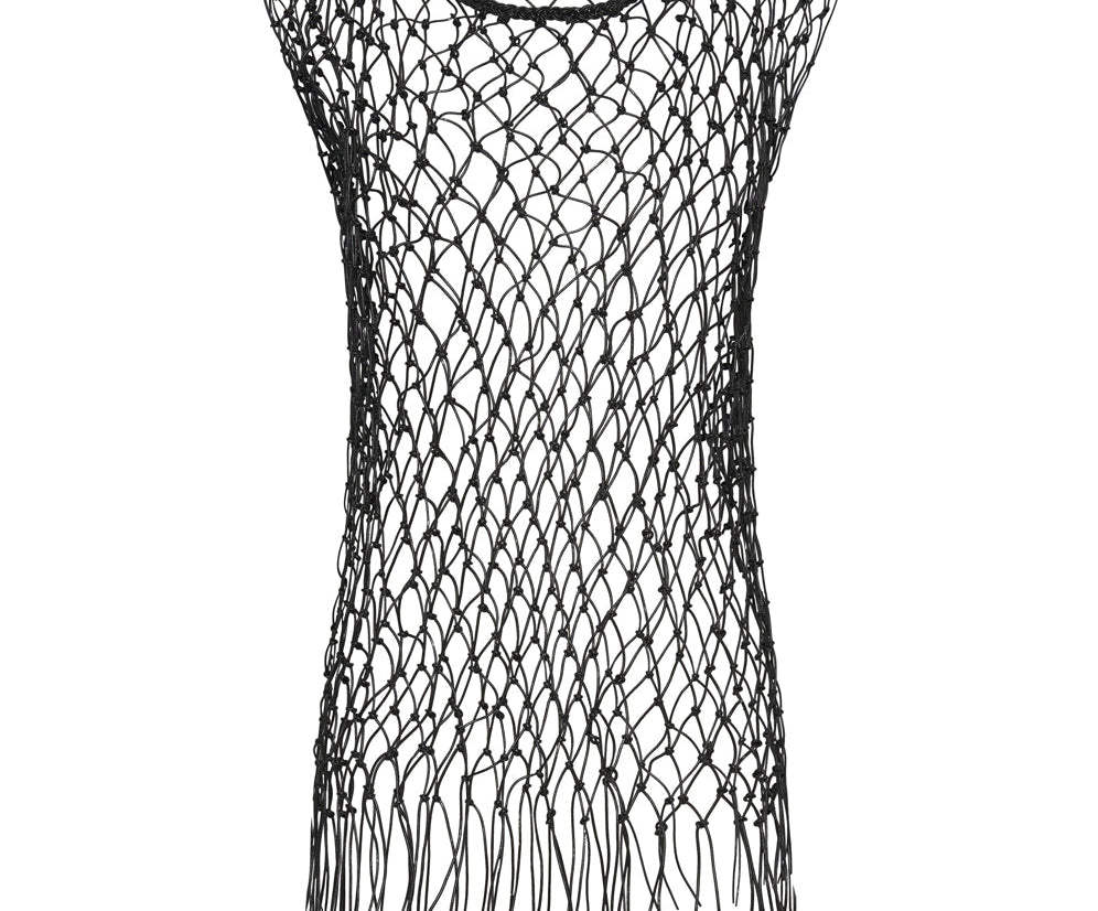 HAND MADE LEATHER CHAIN TOP