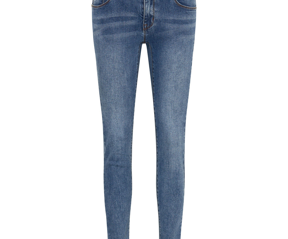 Freebirds Ii Low Waist Stretch Skinny Denim Jeans - Classic Blue