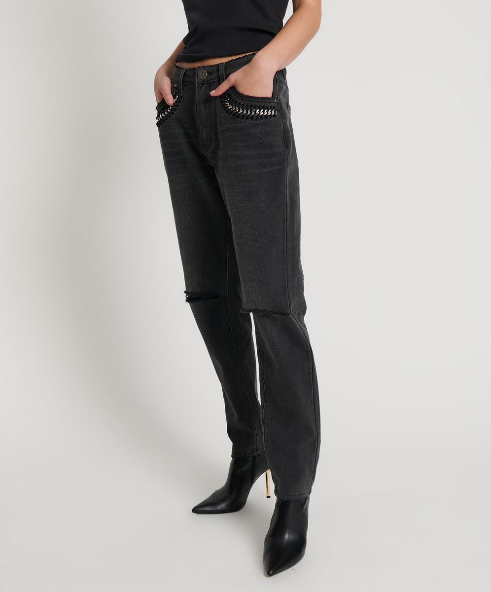 【AAKE】OILY BALLOON DENIM AGOLDE Blue balloon jeans in organic denim | TheDoubleF