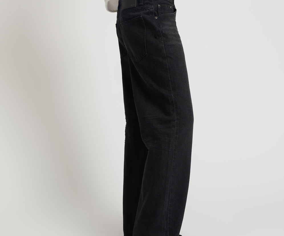 BLACK OAK LOW RIDERS LOW WAIST WIDE LEG JEANS