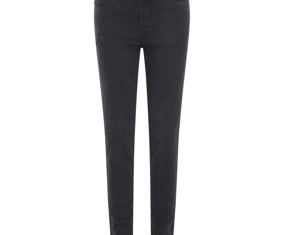 Freebirds Ii High Waist Stretch Skinny Denim Jeans - Black