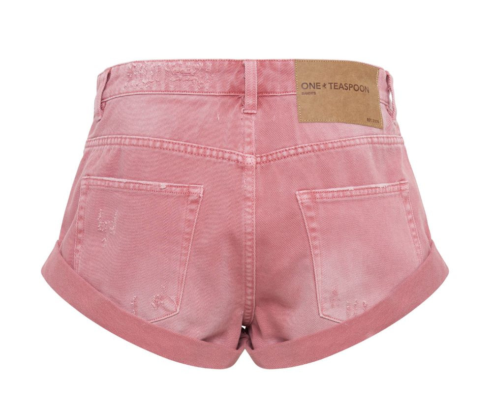 Tormented Bandit Low Waist Denim Short | One Teaspoon