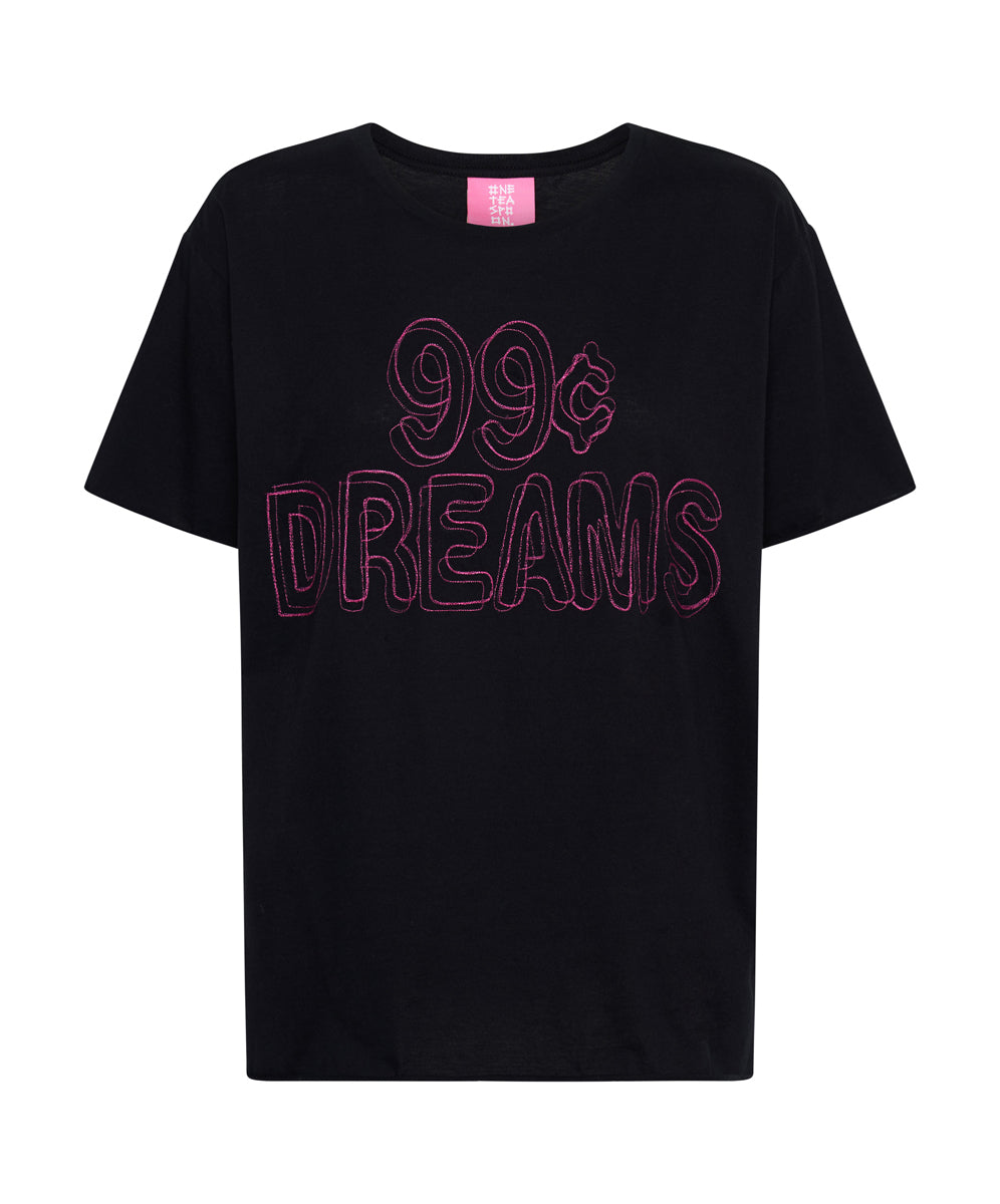 99 CENT DREAMS ORGANIC EMBROIDERED TEE