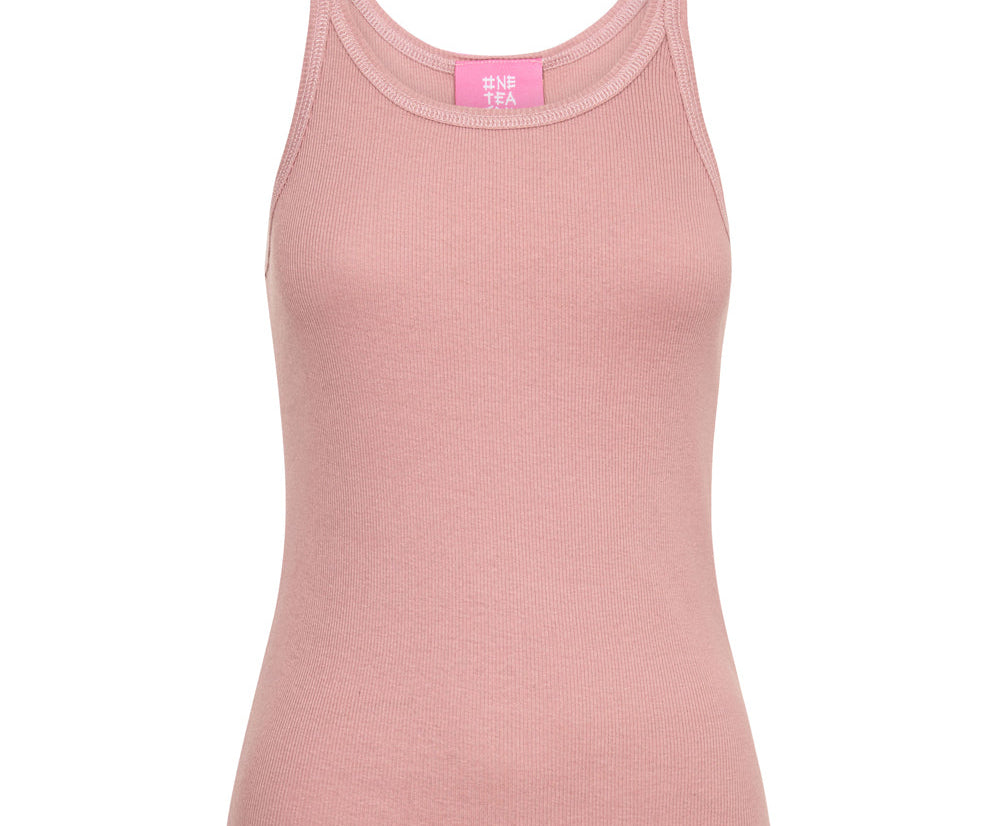 BLUSH BAMBOO LOGO SINGLET