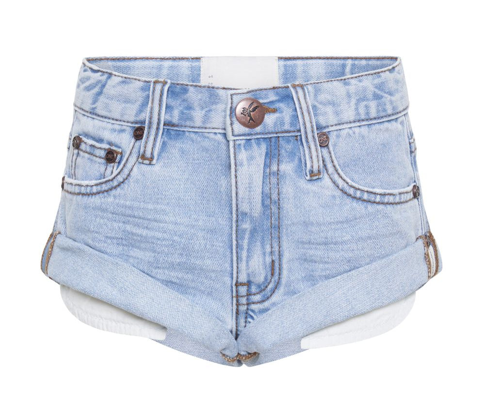 HENDRIXE KIDS BANDIT DENIM SHORTS