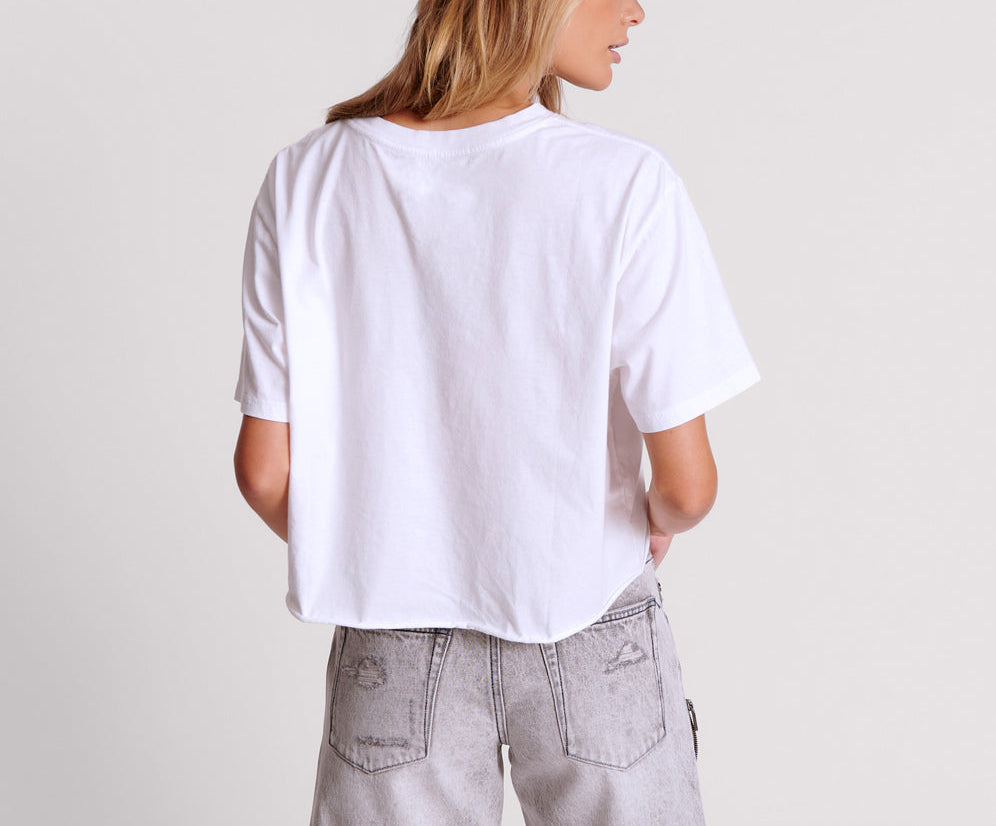 HOWDY BOXY CROP TEE