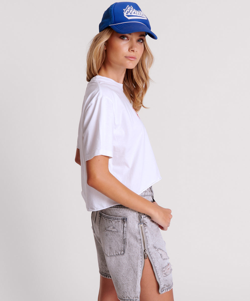 Products HOWDY BOXY CROP TEE