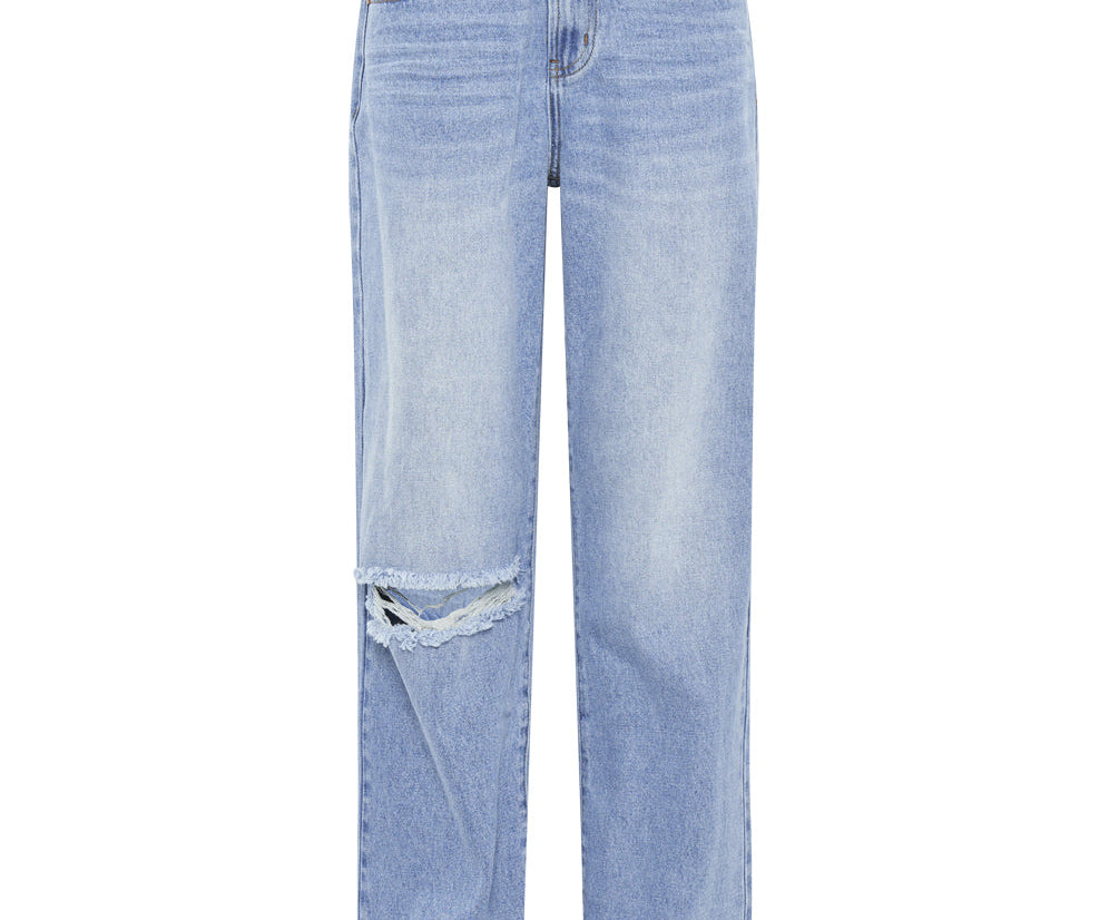 Low Riders Low Waist Wide Leg Denim Jeans - Bolt Blue | One  