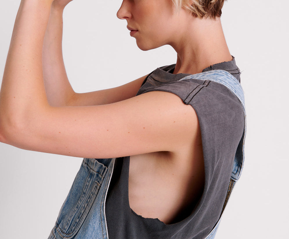 Stanton St Denim Mini Pini Dress - Hendrixe