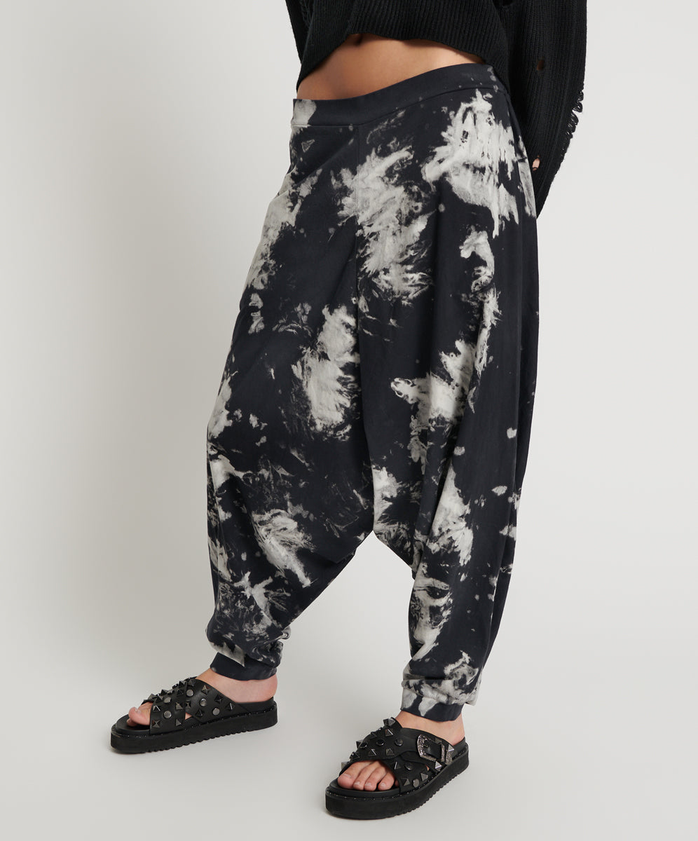 Tie Dye Organic Harem Pant | One Teaspoon USA