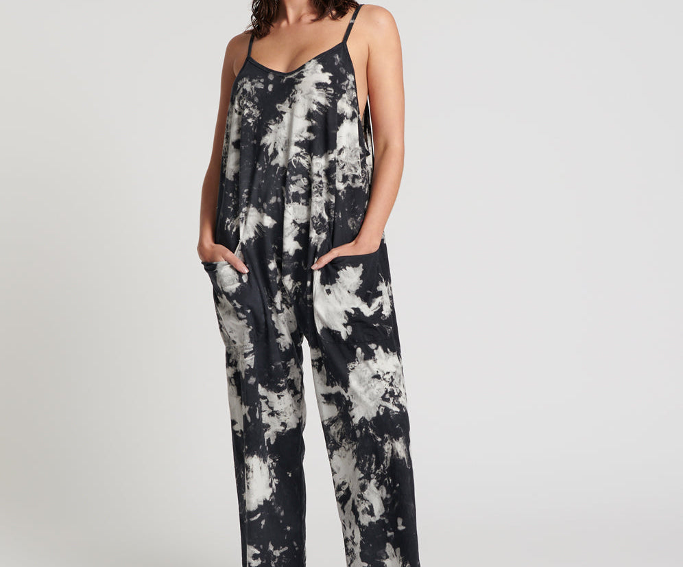 TIE DYE ORGANIC SAVASNA JUMPSUIT