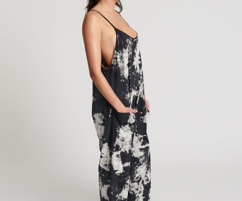 TIE DYE ORGANIC SAVASNA JUMPSUIT