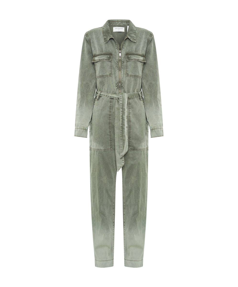 Old khaki jumpsuits outlet