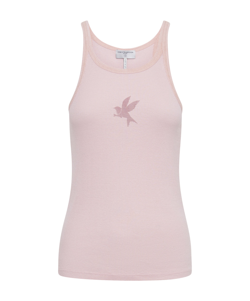 Products ROSE QUARTZ ONE TEASPOON RIB SINGLET