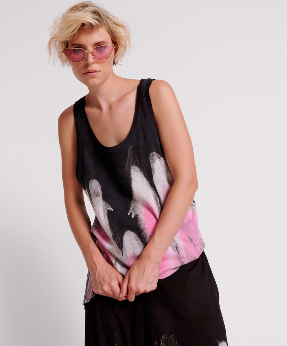 Products HAND DYED ICECREAM DADDIO SINGLET