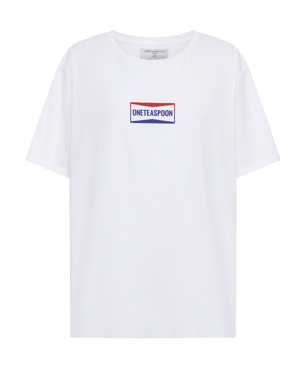 Products OVERSIZED RETRO LOGO CREW TEE