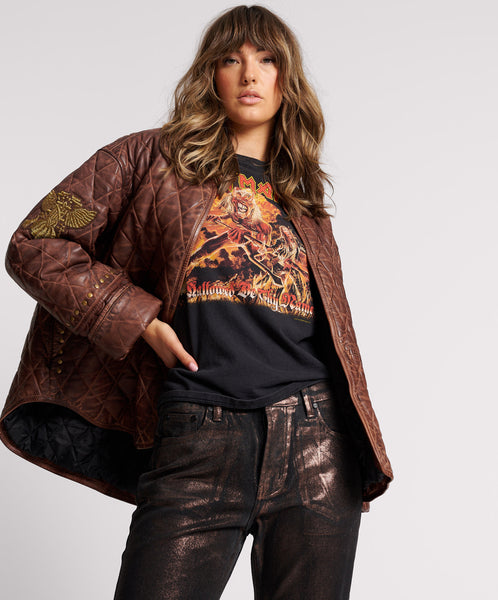 One teaspoon leather jacket store