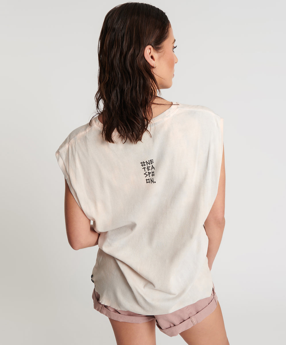 Products PINK LOVE STAINED TANK
