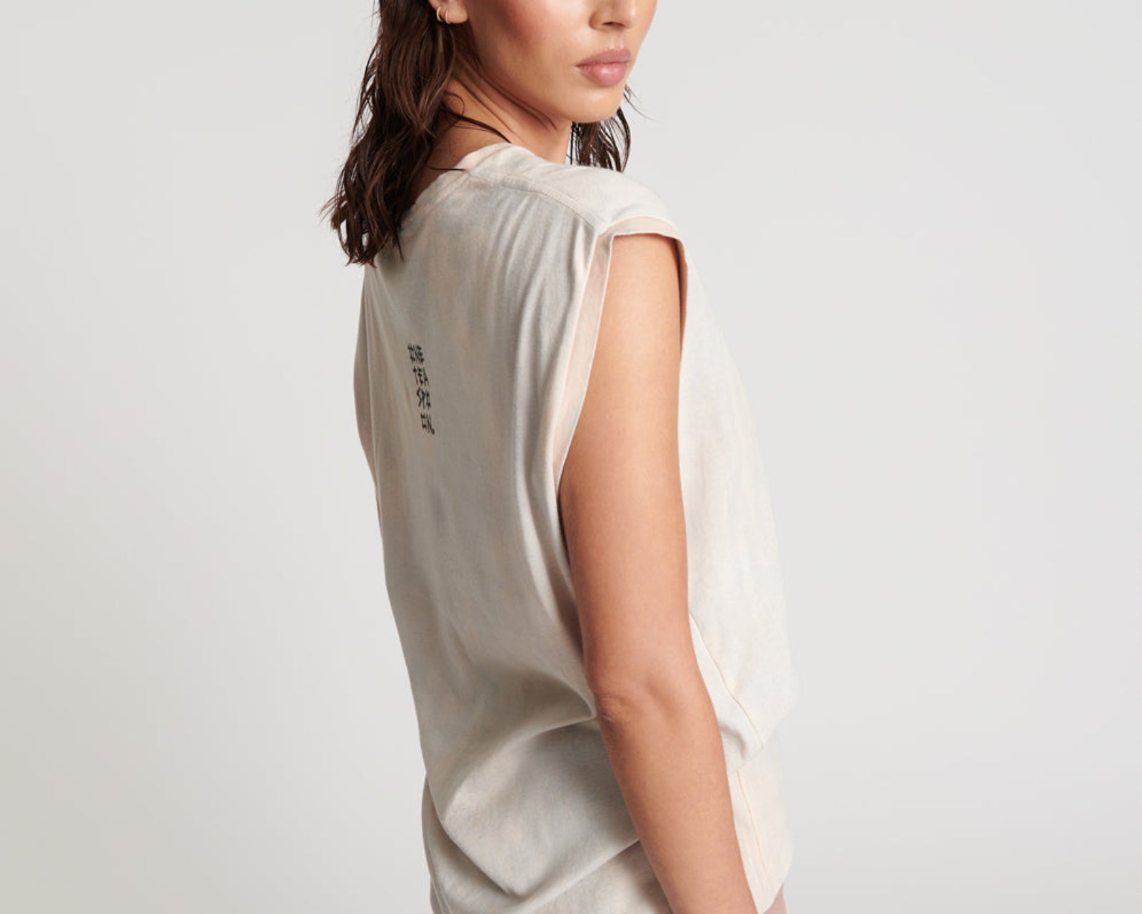 PINK LOVE STAINED TANK