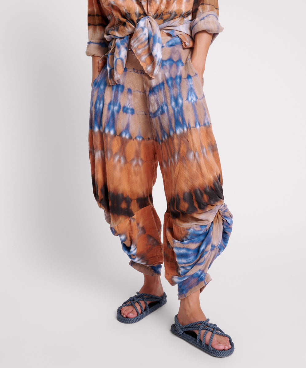 Products MIRAGE HAND TIE DYED GYPSY HAREM PANTS