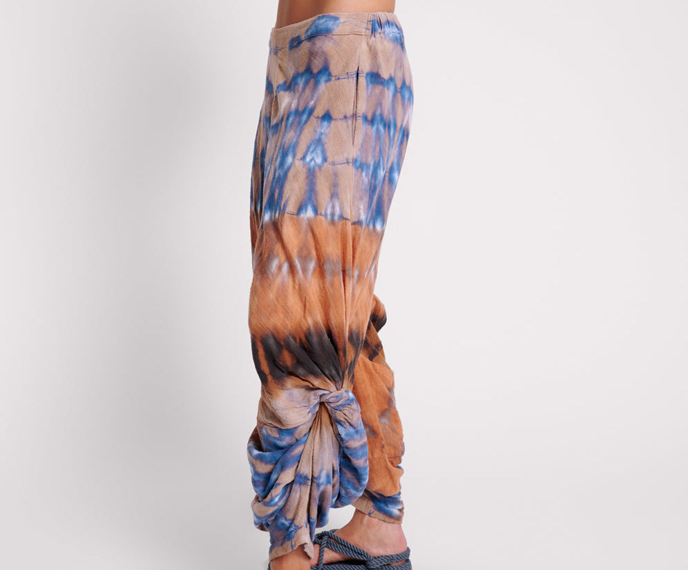 MIRAGE HAND TIE DYED GYPSY HAREM PANTS
