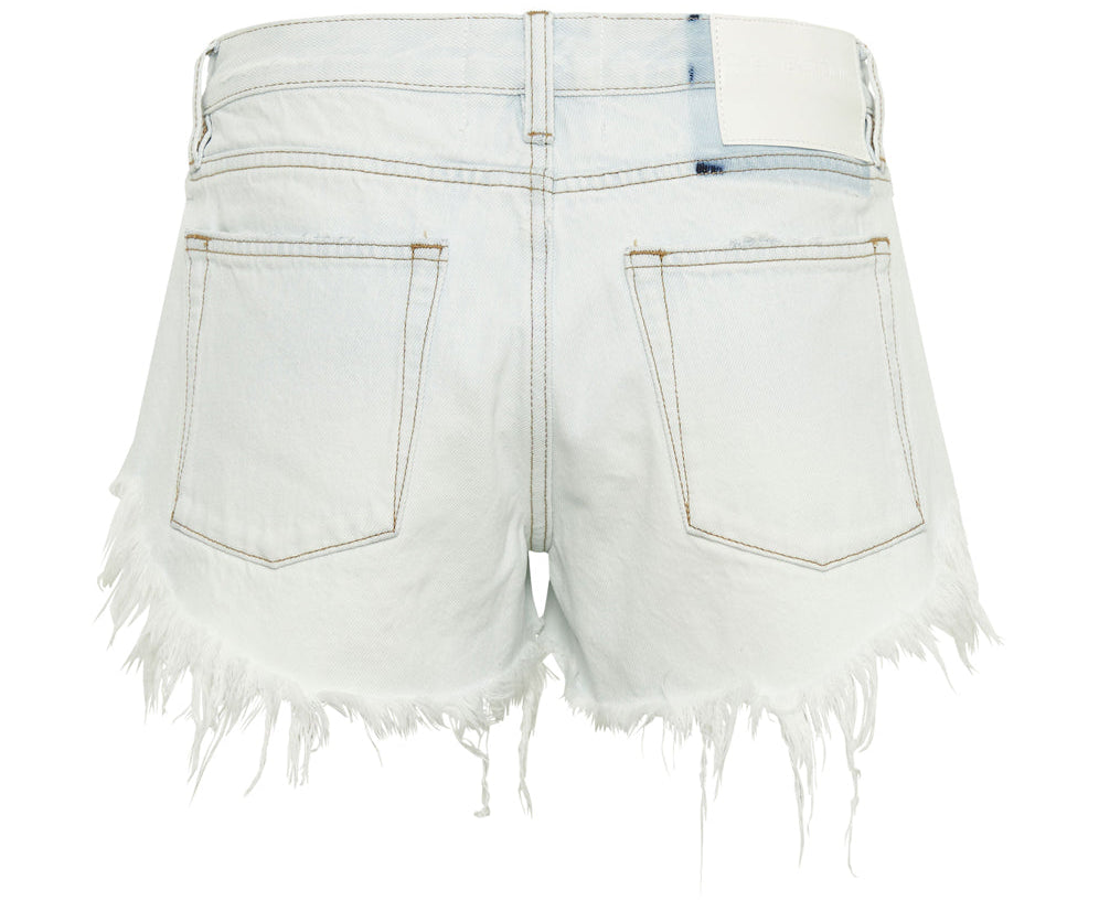 BEL AIR BLUE BONITAS LOW WAIST DENIM SHORTS