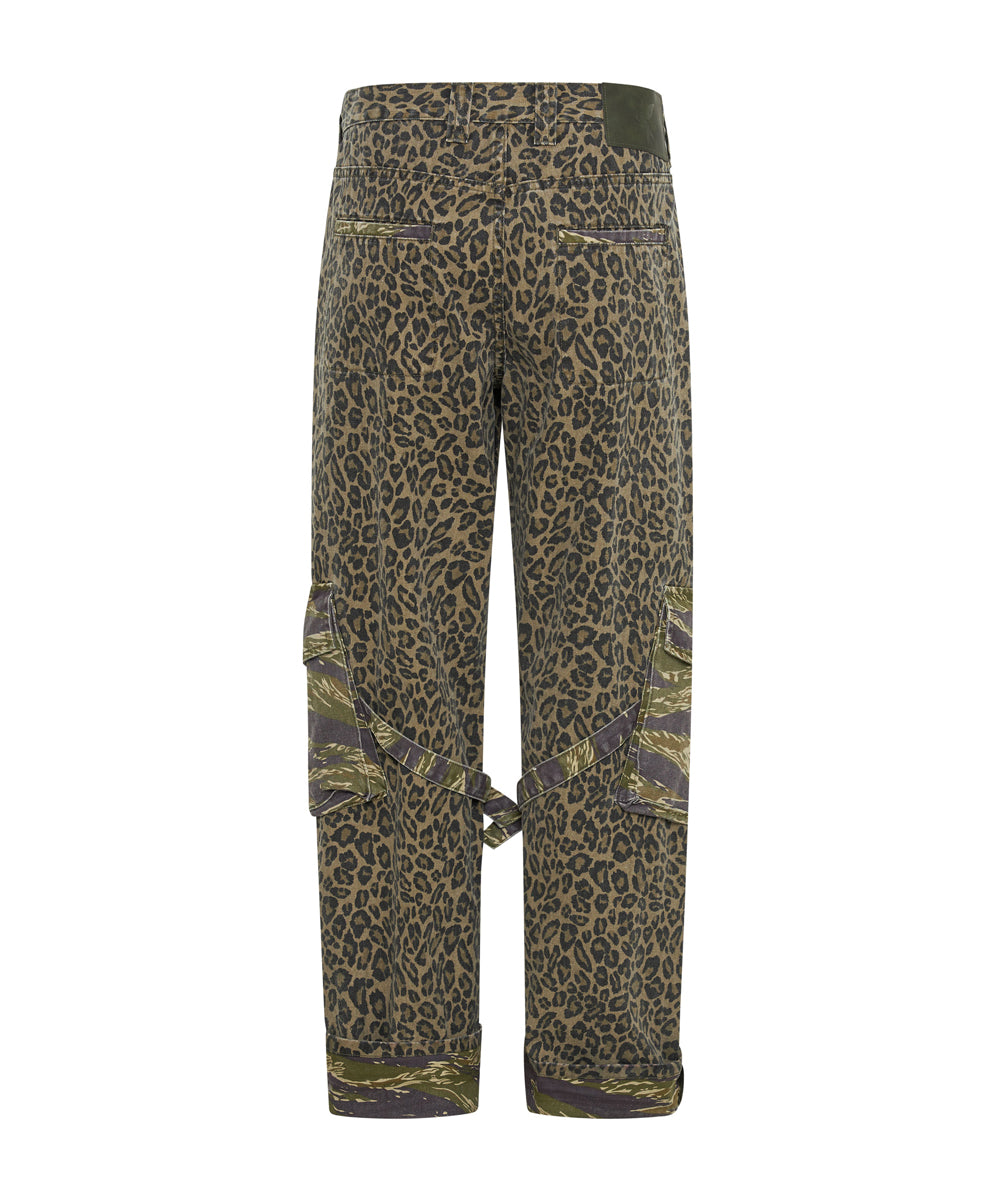 Luna Utility Pants - Animal Camo | One Teaspoon USA