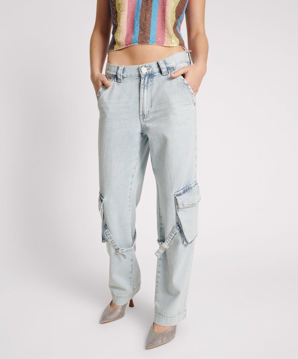 Luna Utility Denim Jeans - Florence | One Teaspoon USA