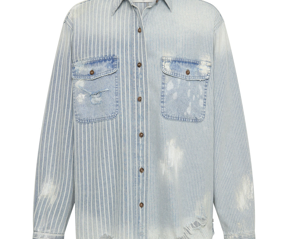 Everyday Denim Shirt - Painters Stripe