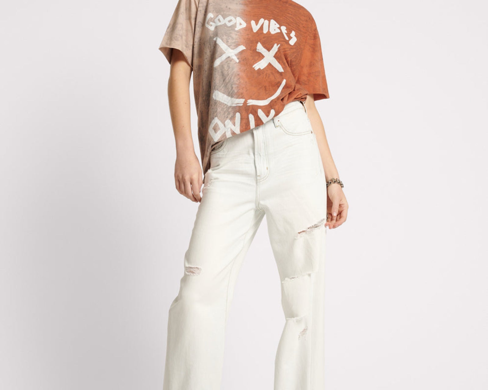 Billie Low Slung Straight Leg Mid Waist Denim Jeans - Bel Air Blue