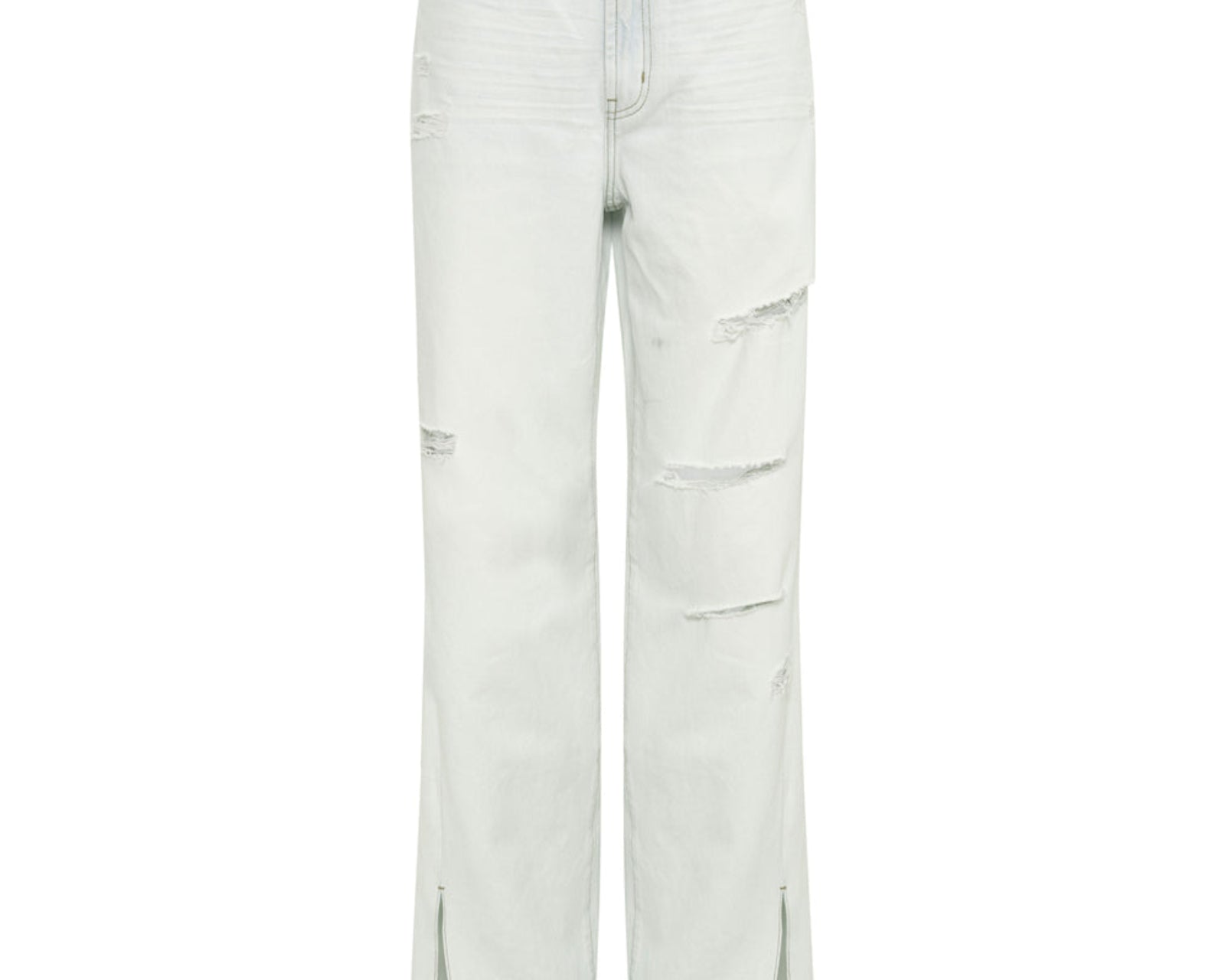 Billie Low Slung Straight Leg Mid Waist Denim Jeans - Bel Air Blue