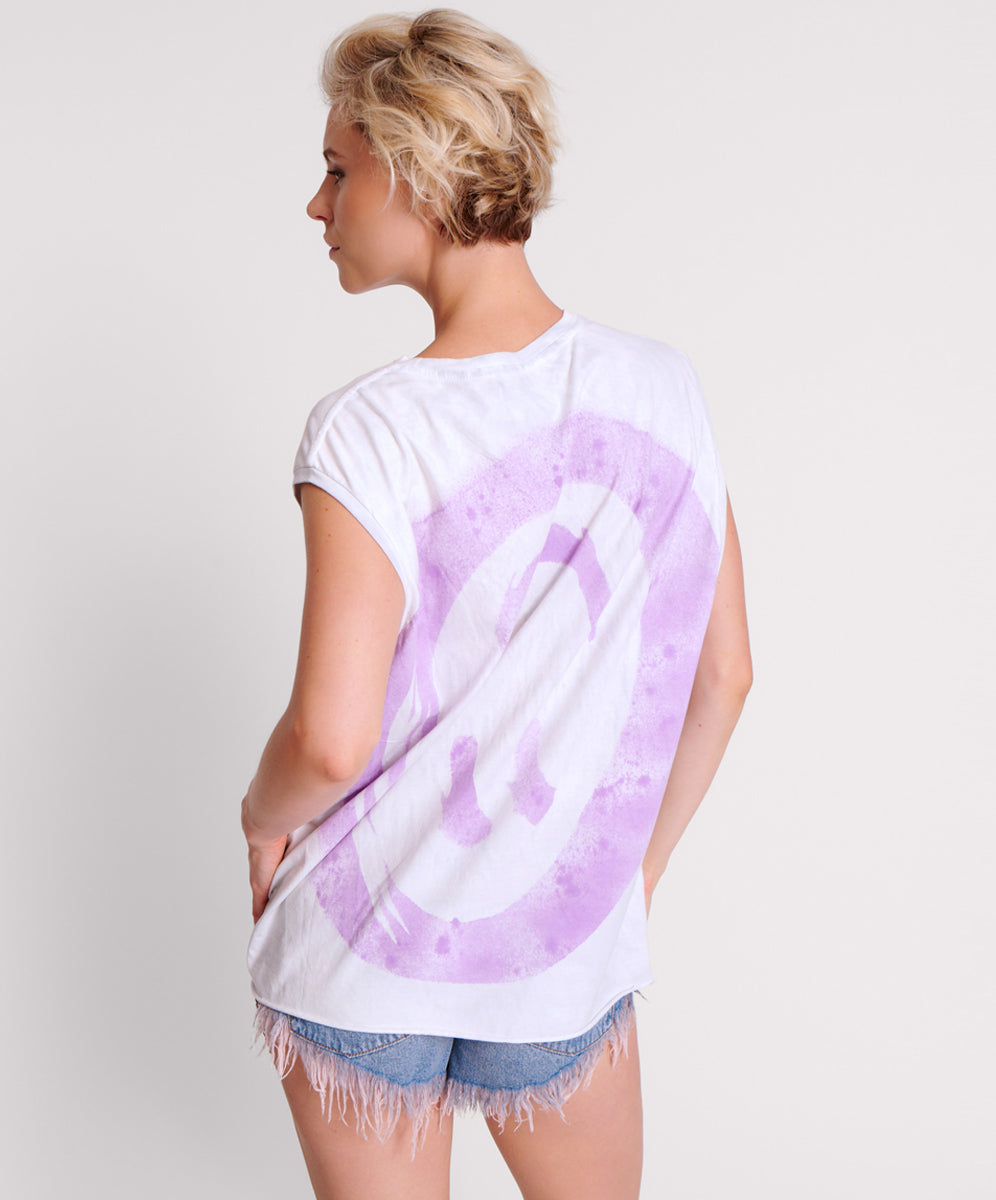 Products SMILEY VIOLET HAND STAINED TANK