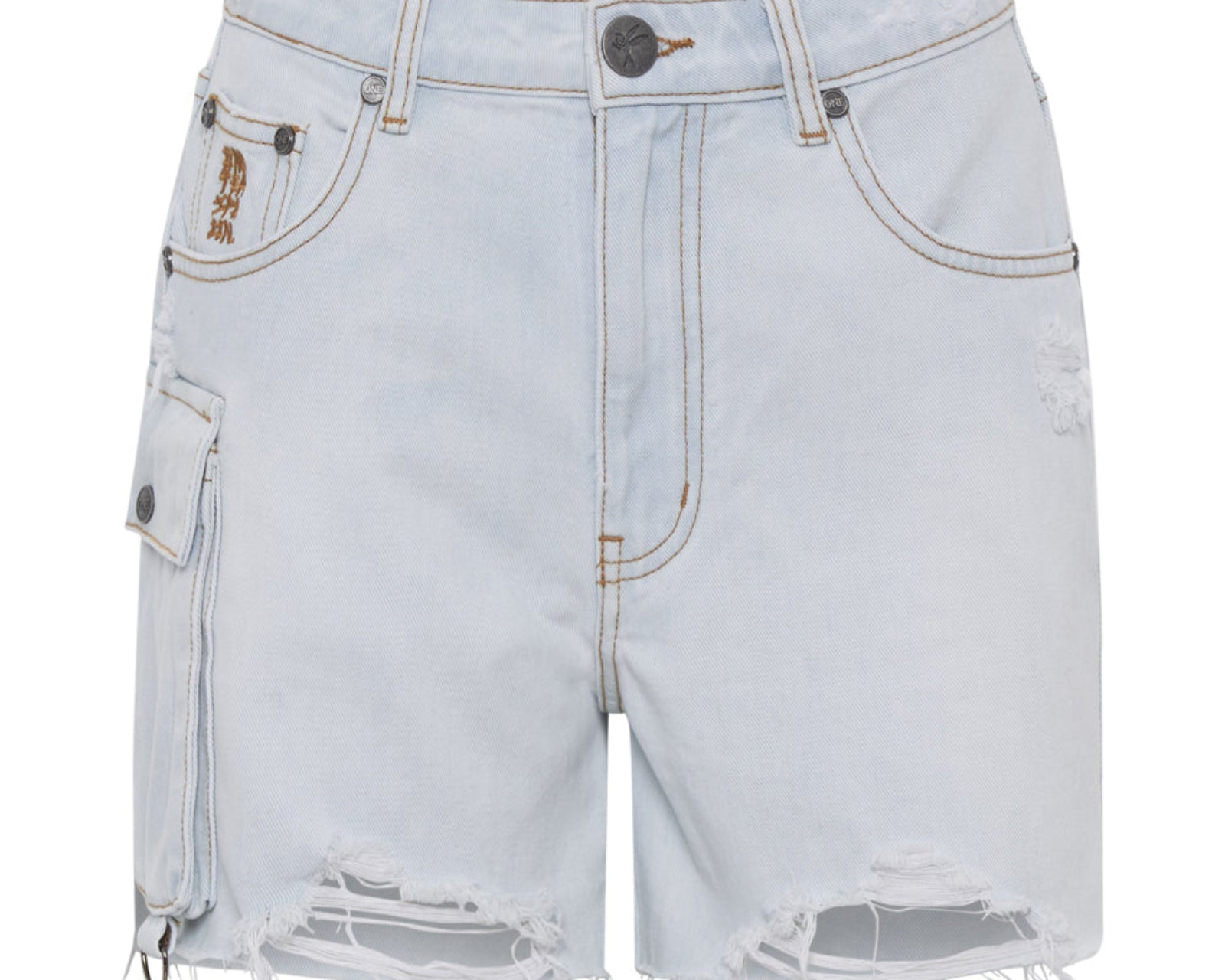 Legends High Waist Mom Fit Denim Shorts - Le Surf