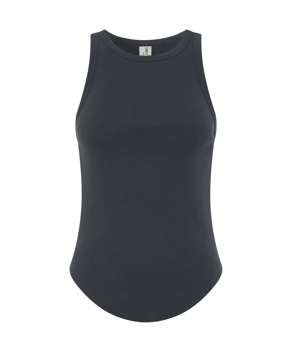 Products DISTRESSED RAMONE RIB TANK