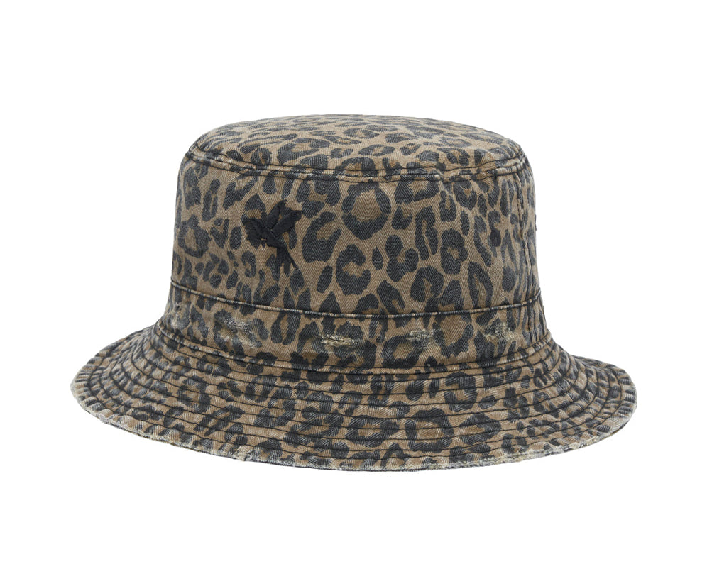 ANIMAL CAMO REVERSIBLE BUCKET HAT