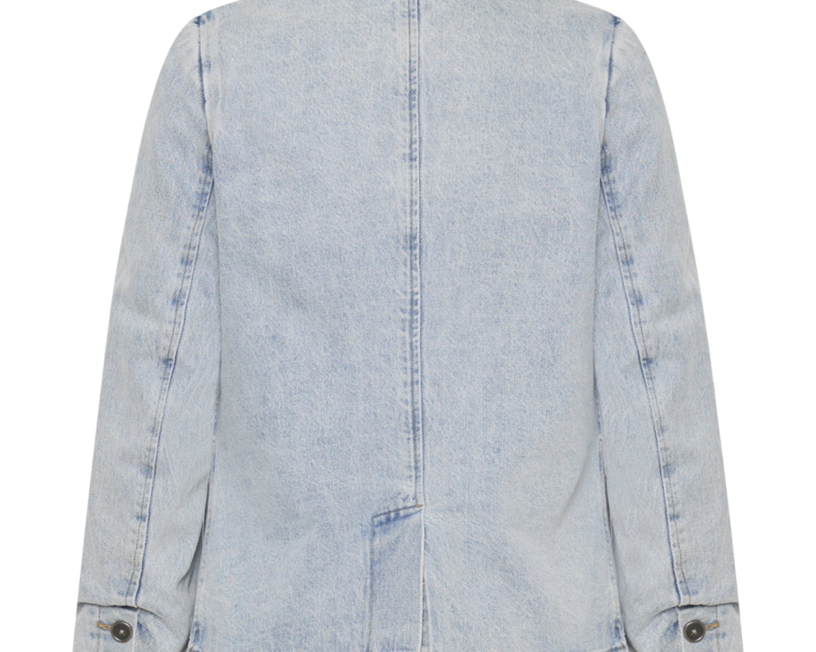 Studded Denim Blazer - Diamonde