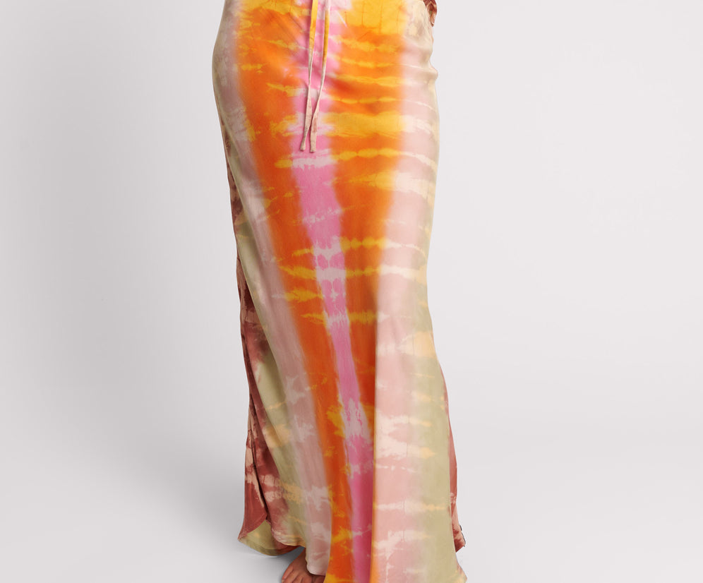 MIRAGE HAND DYED SLIP SKIRT