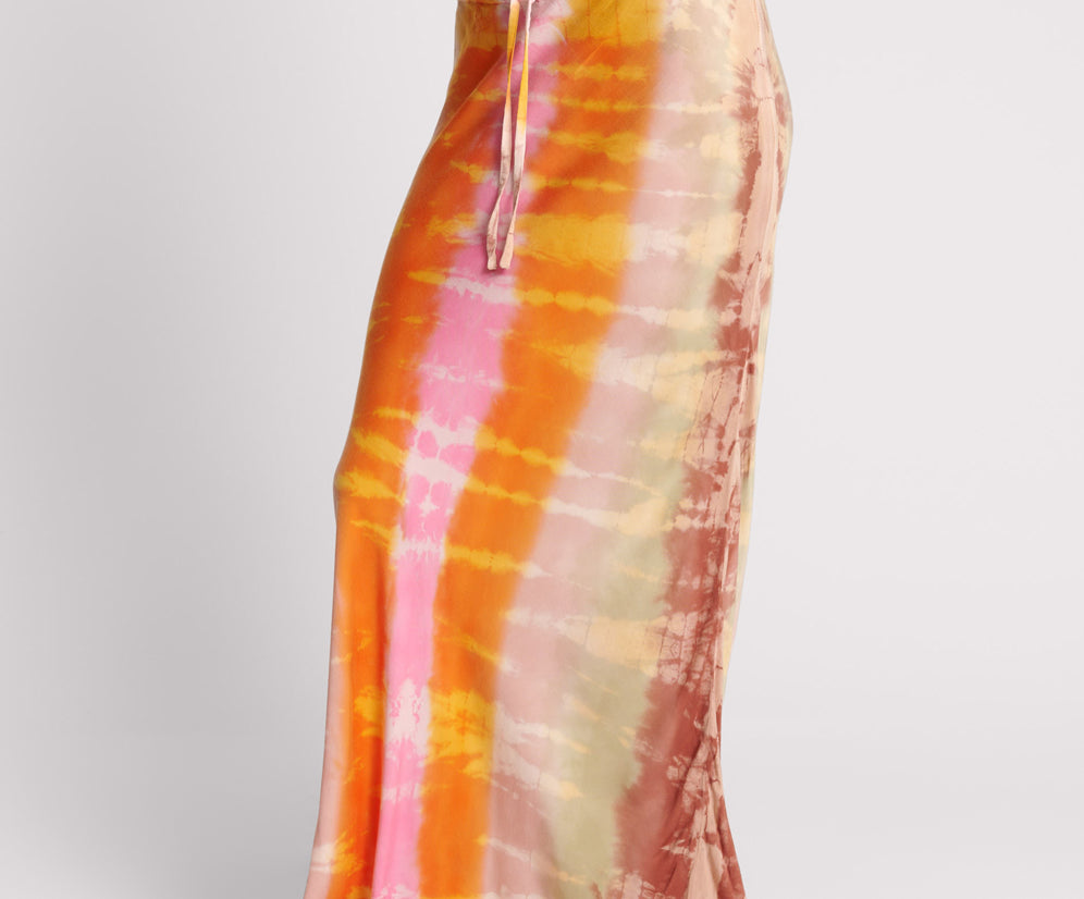 MIRAGE HAND DYED SLIP SKIRT