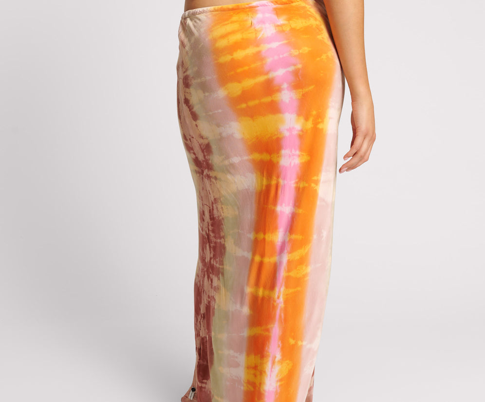 MIRAGE HAND DYED SLIP SKIRT