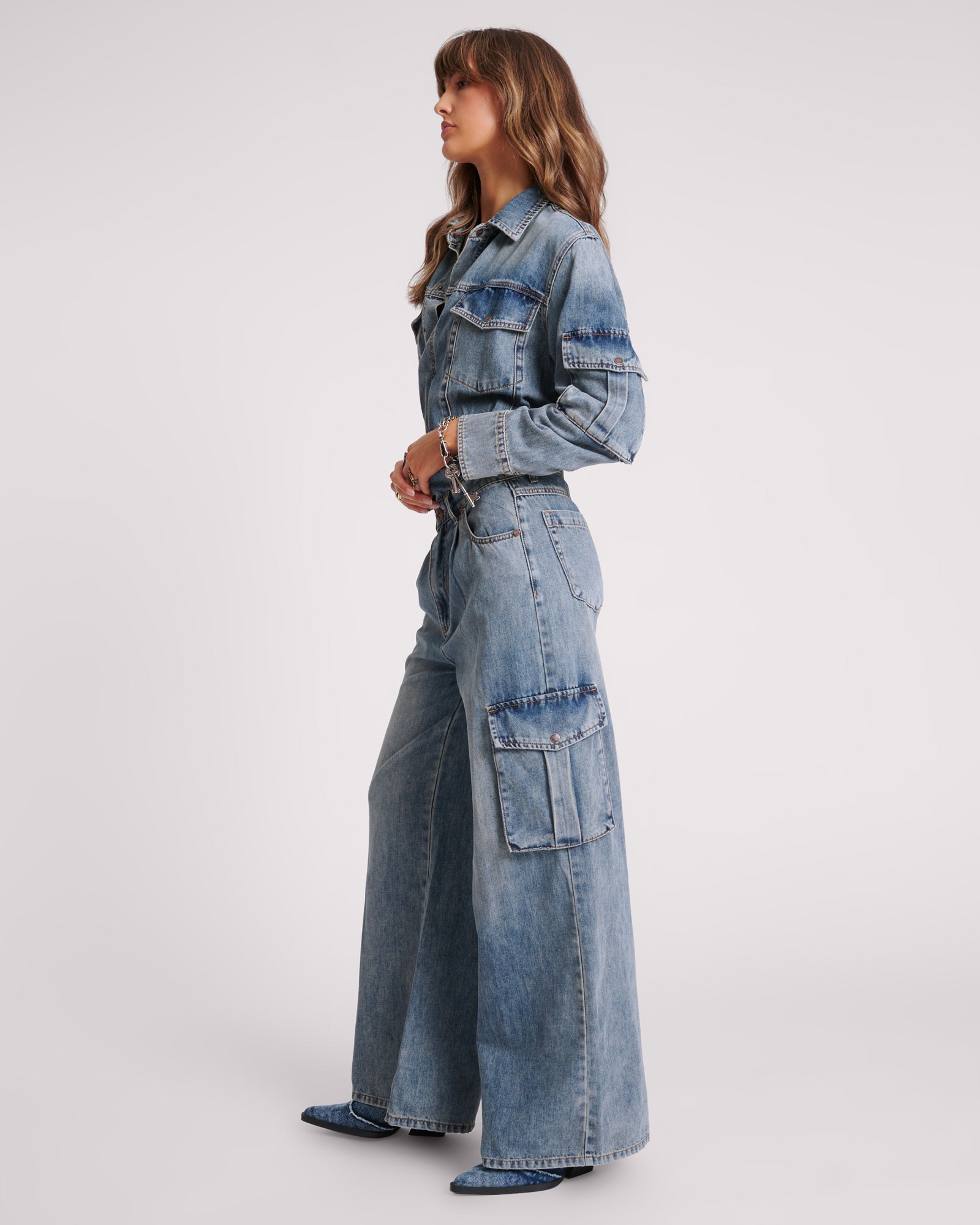 PORTER CLASSIC】HAWAIIAN DENIM OVERALL-SLOW&STEADY