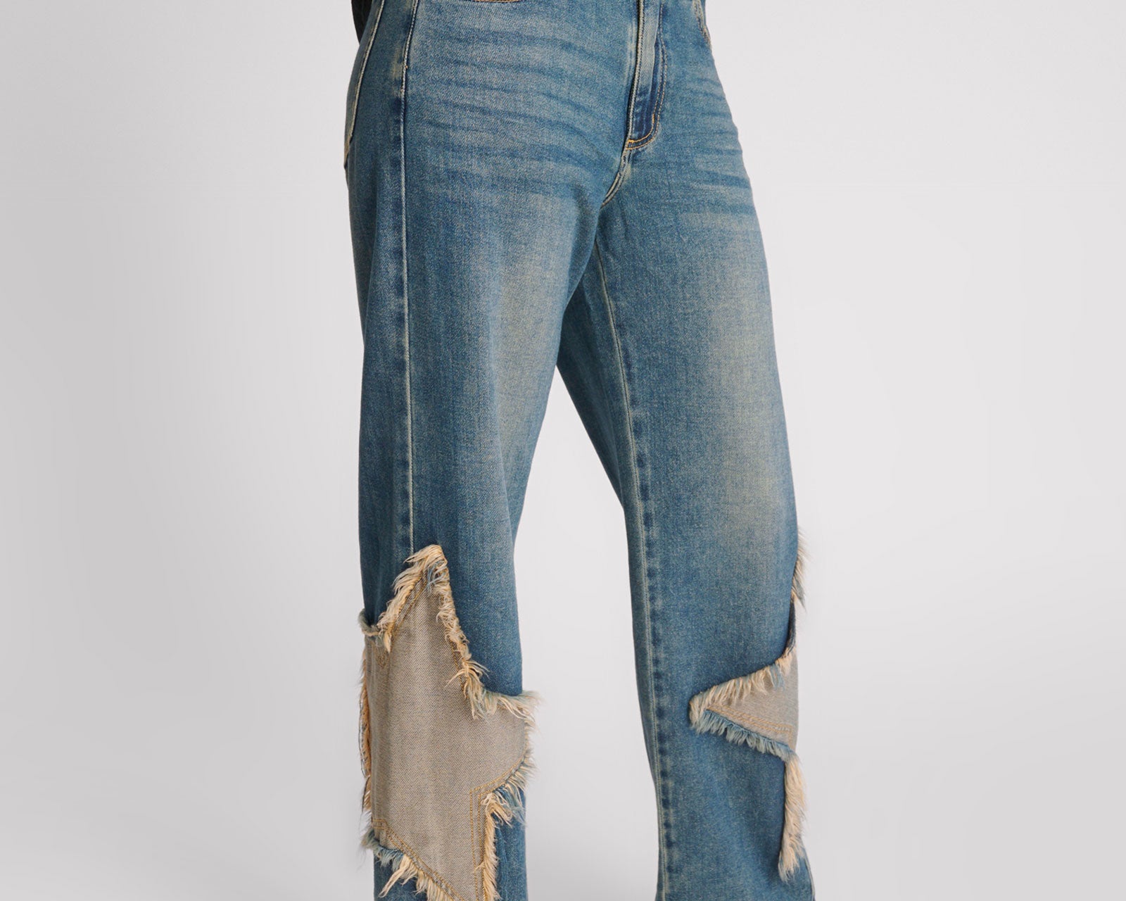 Jackson Mid Waist Wide Leg Denim Jeans - Memphis Star