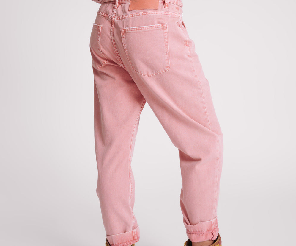VINTAGE RED BANDIT LOW WAIST BOYFRIEND JEANS