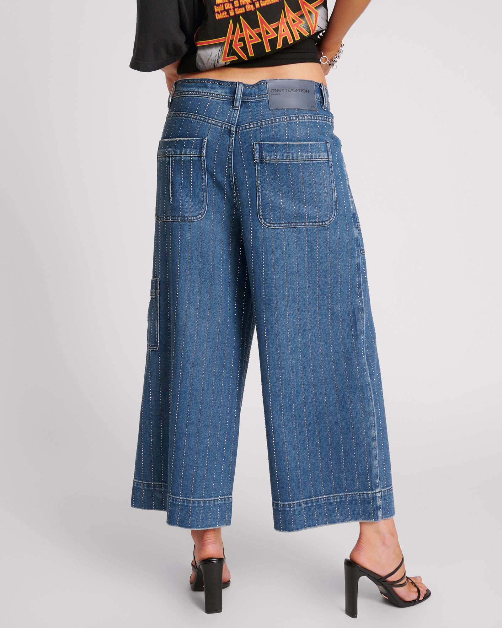 【BAON】Remander Back Bijo Denim Wide Pants Amazon.com: Kodaruber Women Low Waisted Baggy Jeans Vintage