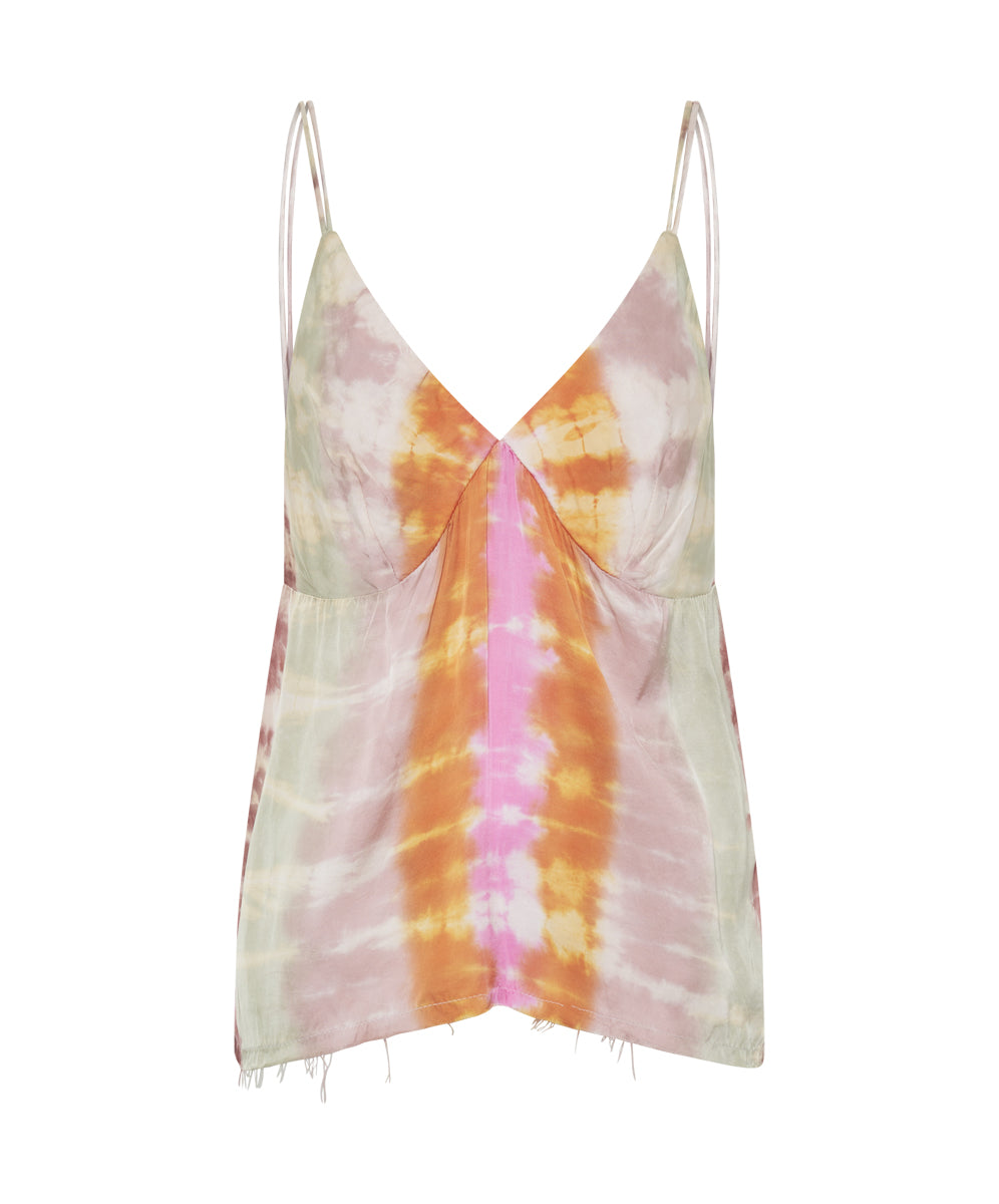 Products Mirage Hand Dyed Satin Cami - Multi