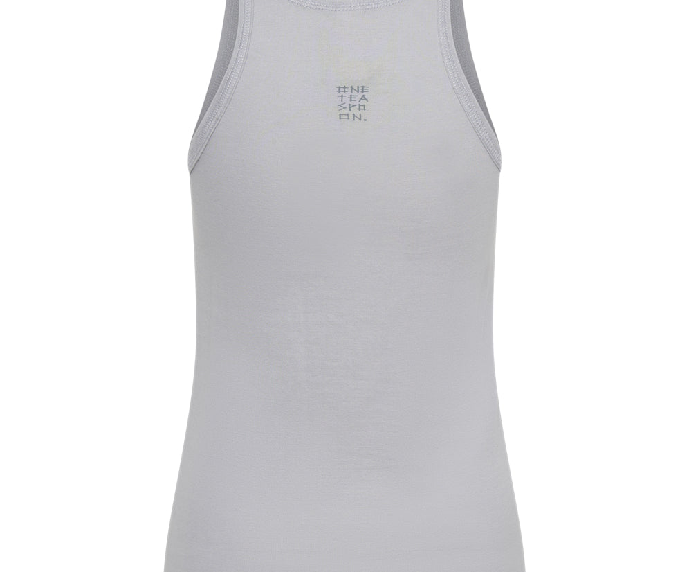 LOVE RIB SINGLET DOVE GREY