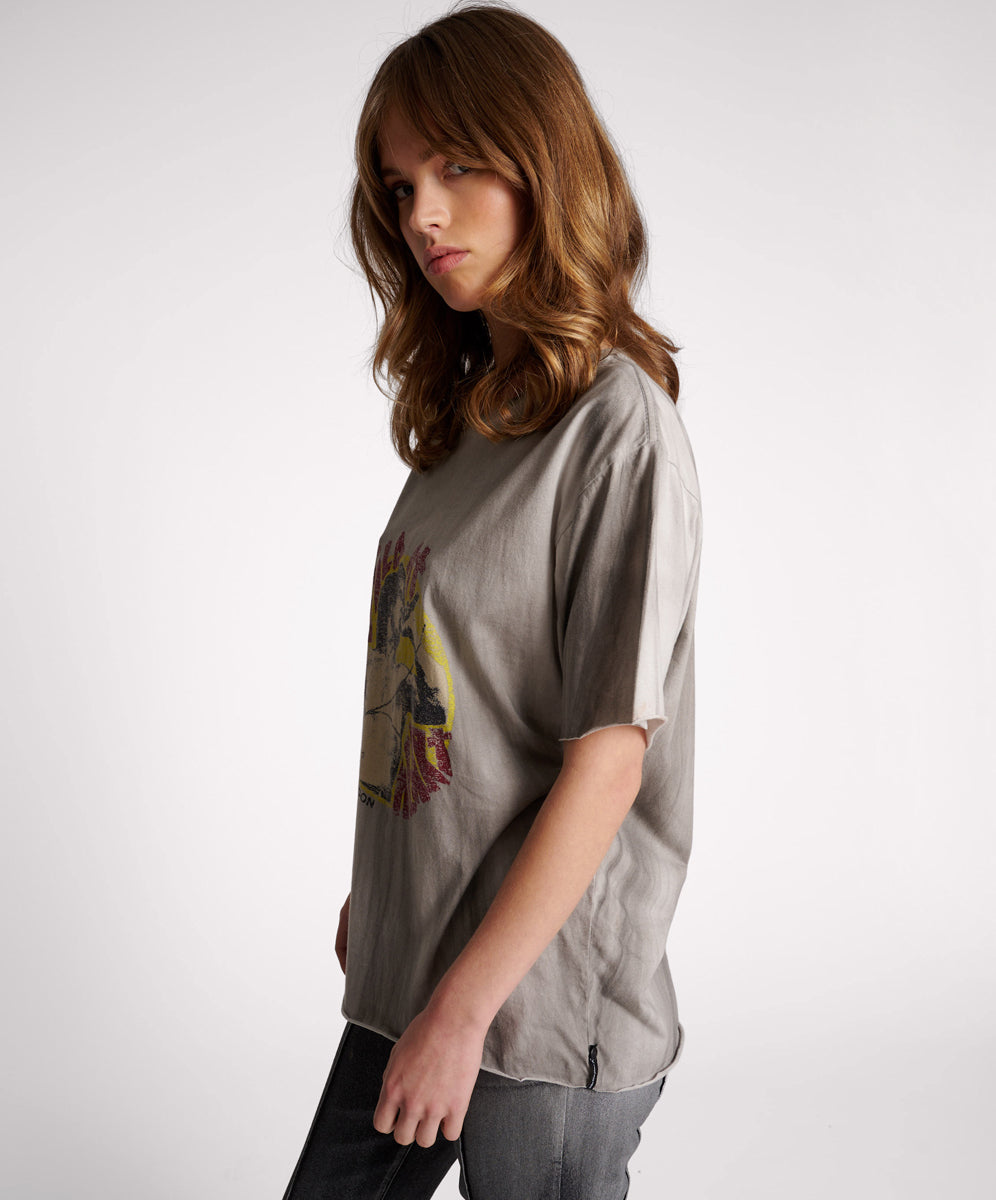 Products Wild At Heart Boyfriend Tee - Grey