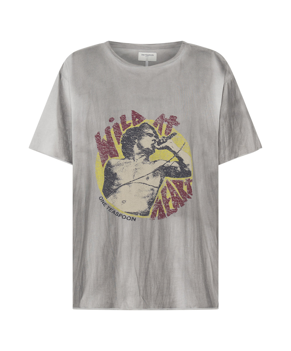 Products Wild At Heart Boyfriend Tee - Grey