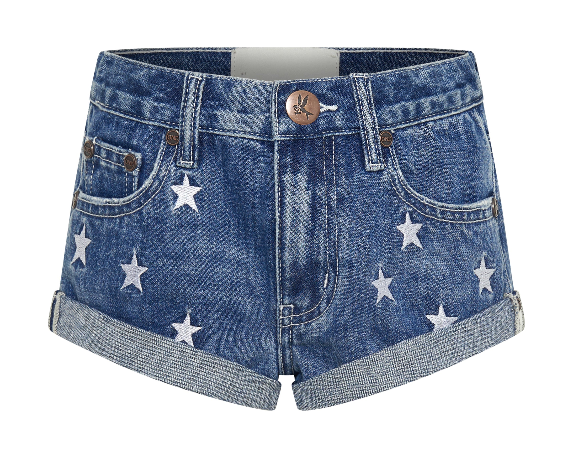 PACIFICA KIDS DENIM BANDIT SHORTS