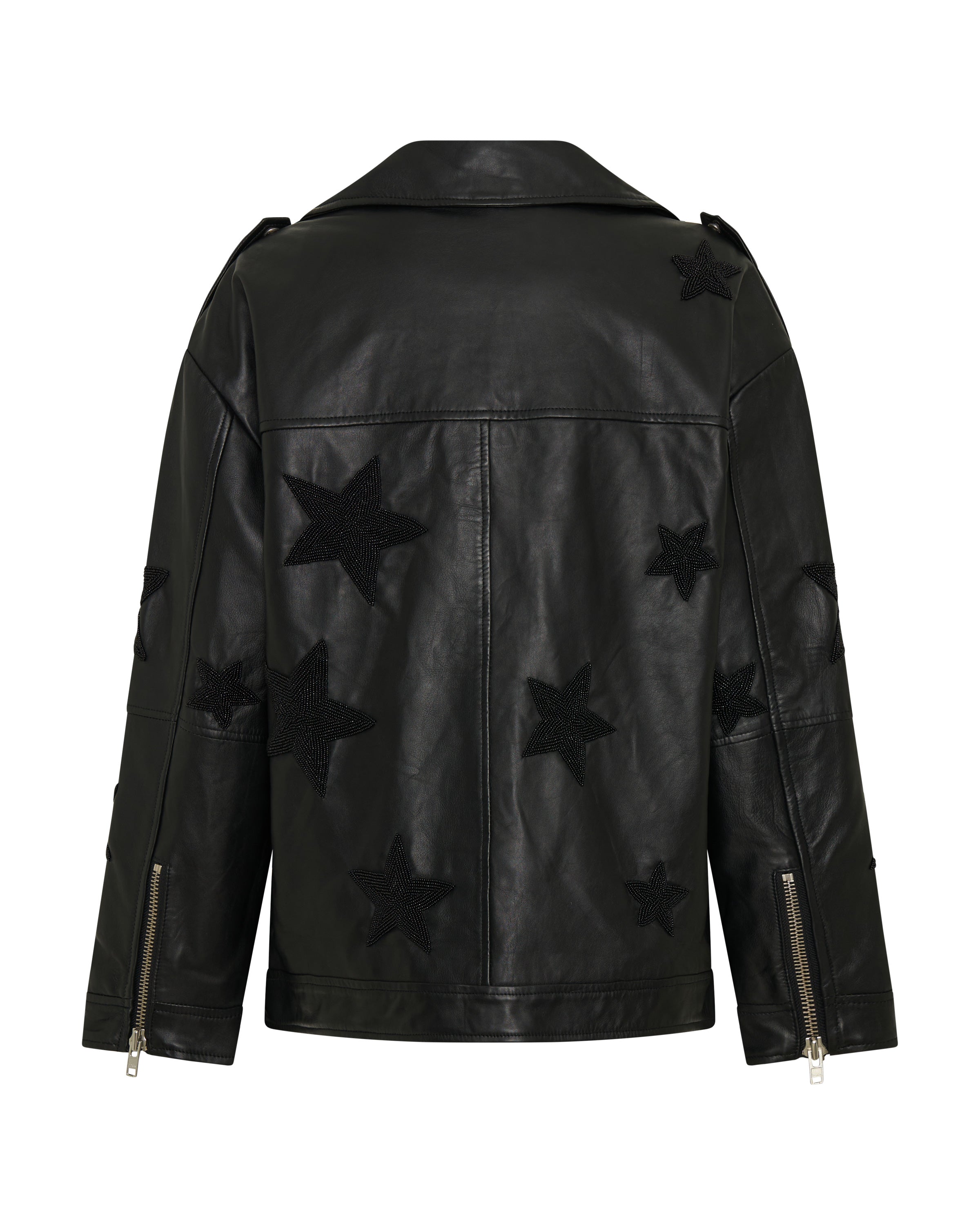 [ROMANTIC CROWN]★BIKER MOUTON JACKET BIKER MOUTON JACKET - ROMANTIC CROWN | 60% - Asian Fashion