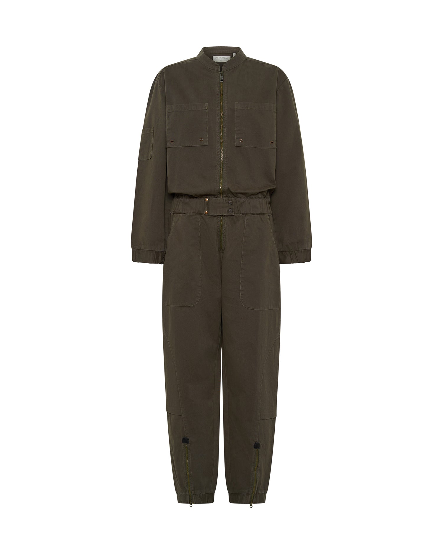 Products Dark Romance Jumpsuit - Dark Khaki